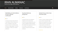 Desktop Screenshot of iranalmanac.com